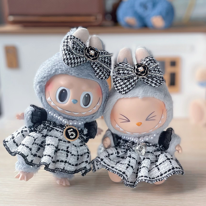 Wanderlust Studio Labubu Exciting Macaron 17cm Doll Dresses