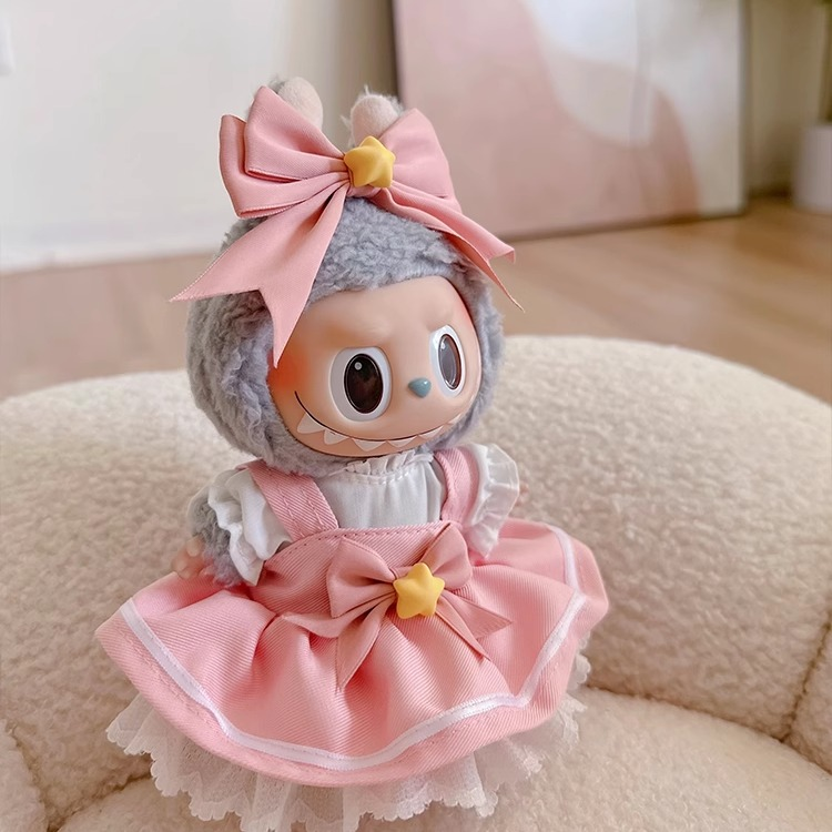 Wanderlust Studio Labubu Exciting Macaron 17cm Doll Dresses