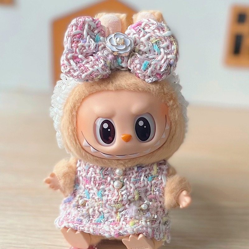 Wanderlust Studio Labubu Exciting Macaron 17cm Doll Dresses