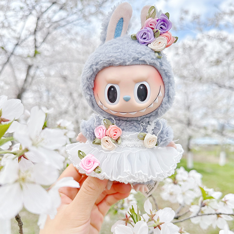 Wanderlust Studio Labubu Exciting Macaron 17cm Doll Dresses