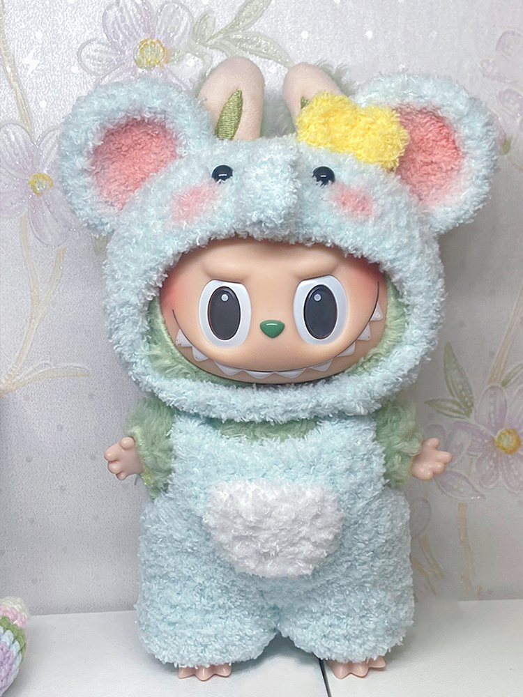Wanderlust Studio Labubu Exciting Macaron 17cm Doll Animal Outfits