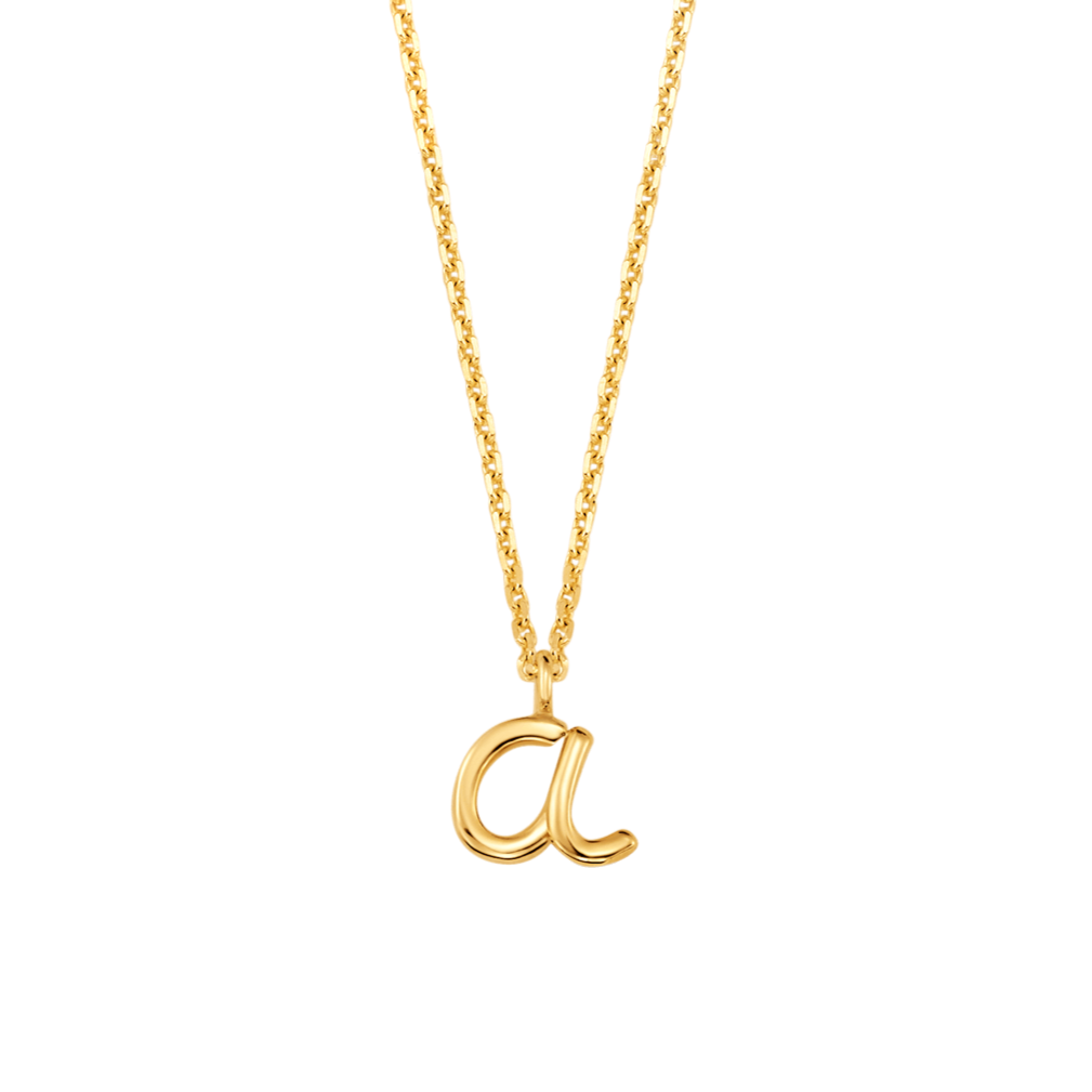 Wanderlust Studio Mini Letter Necklace